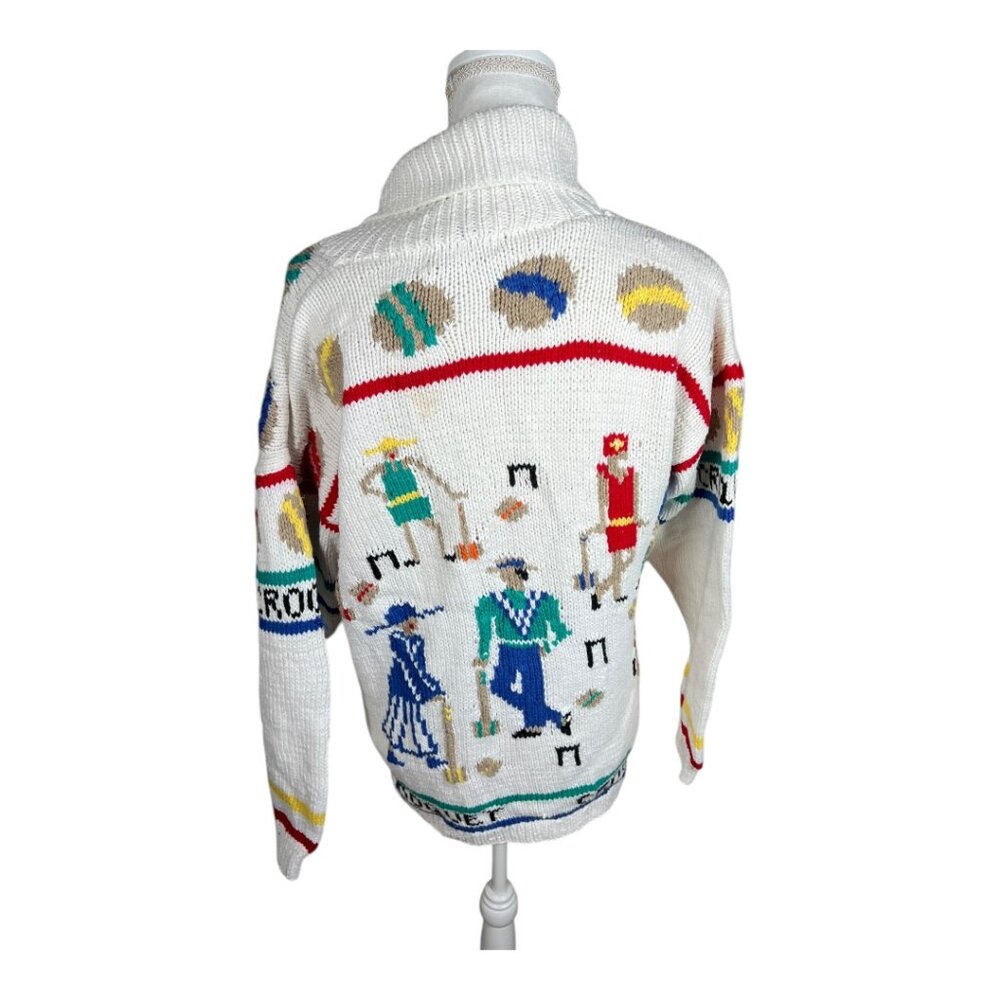 Vintage Croquet‎ Cardigan Sweater